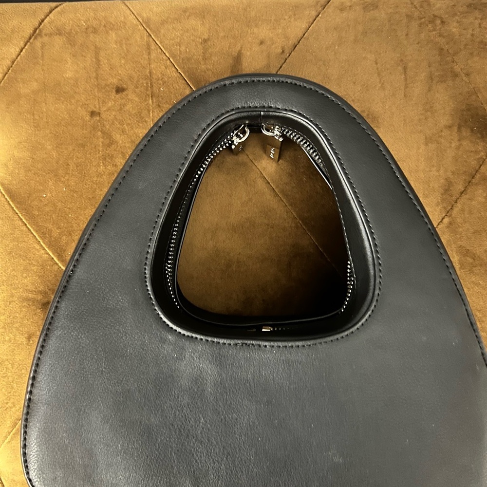 BCBG Structured Black mini Bag